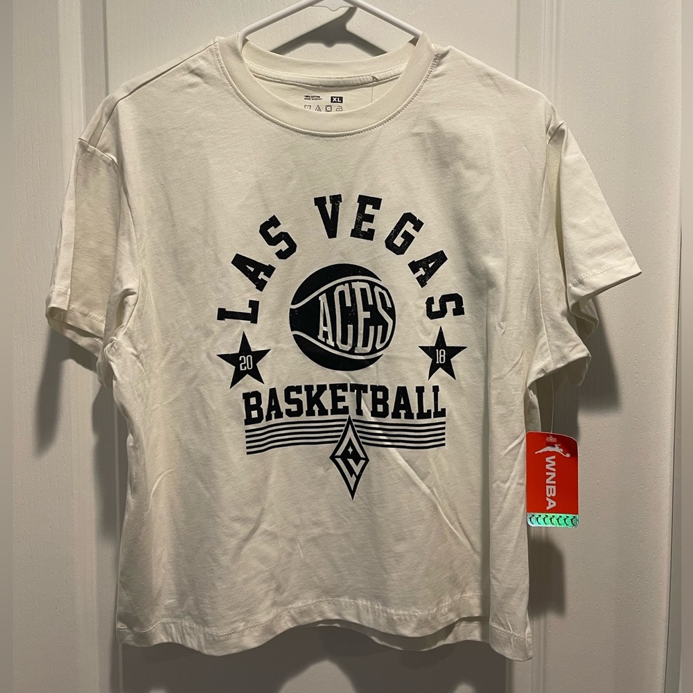 NBA Las Vegas Aces White T-Shirt